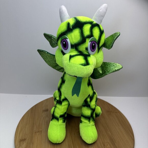 Classic Toy‎ Company Green 13” Dinosaur Plush - Picture 1 of 7